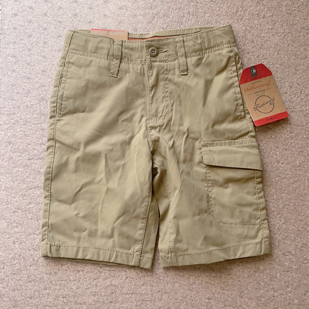🌸Weatherproof Kids Cargo Shorts - Boys Size 6
